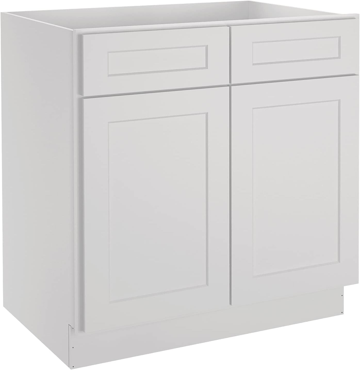 Kitchen Base Cabinets, Sideboard Storage Cabinet, Entryway Cabinet with 1-Drawer & Adjustable Shelf, 15" W X 24" D X 34-1/2"H